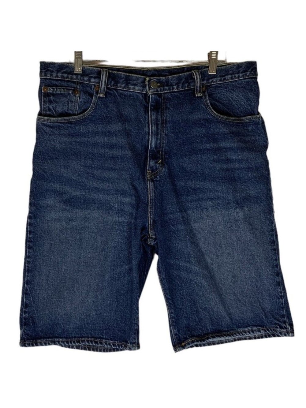 Levi’s 569 Relaxed Fit Straight Shorts Mens Size 34 Medium Wash Denim Jorts